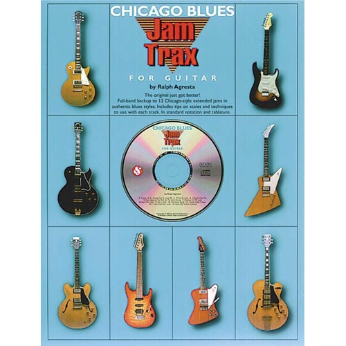 JamTrax Chicago Blues Guitar TAB Book/CD (Softcover Book/CD)