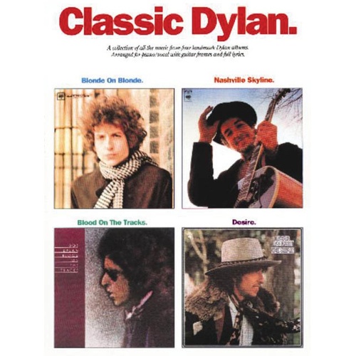 Classic Dylan PVG (Softcover Book)