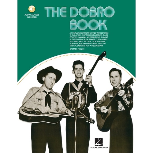 The Dobro Book TAB Book/CD (Softcover Book/CD)