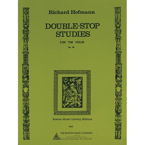 Hofmann - Double Stop Studies Op 96 Violin (Softcover Book)