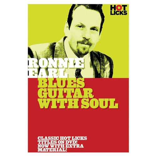 Ronnie Earl - Blues Guitar With Soul DVD (DVD Only)