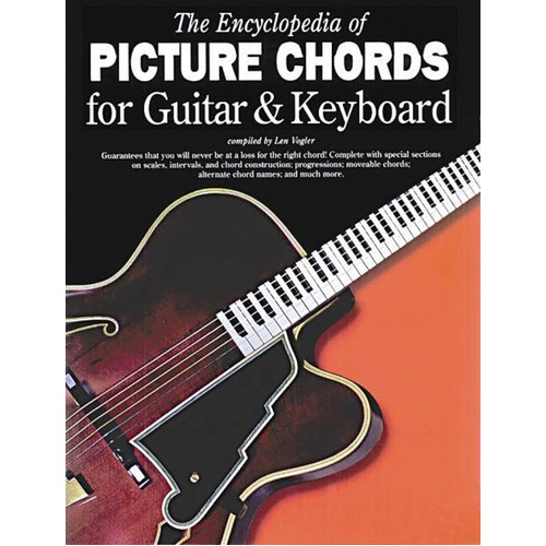 Encyclopedia Of Picture Chords For Guitar and Keyboard (Softcover Book)