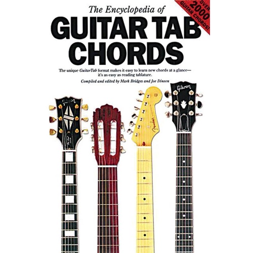 Encyclopedia Of Guitar TAB Chords (Softcover Book)