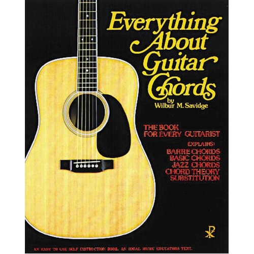 Everything About Guitar Chords (Softcover Book)