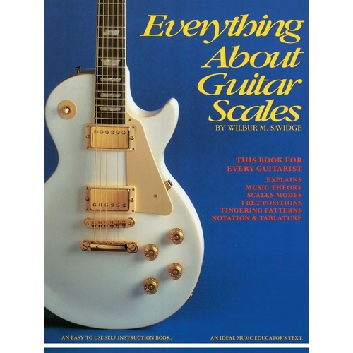 Everything About Guitar Scales (Softcover Book)