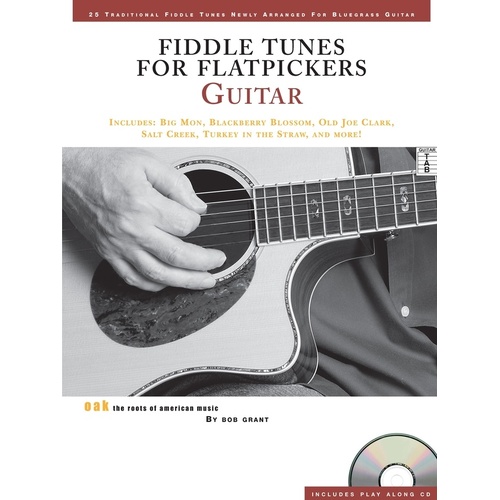 Fiddle Tunes For Flatpickers Guitar Book/CD (Softcover Book/CD)