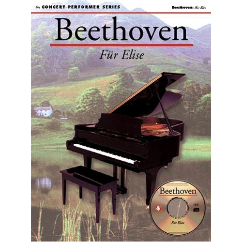 Beethoven - Fur Elise Concert Performer Book/CD