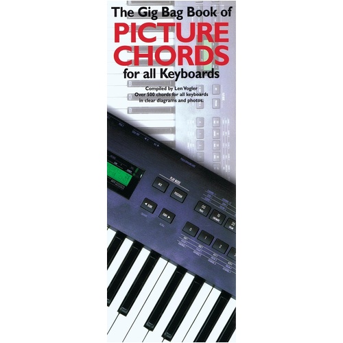 Gig Bag Book Of Picture Chords For All Keyboards (Softcover Book)