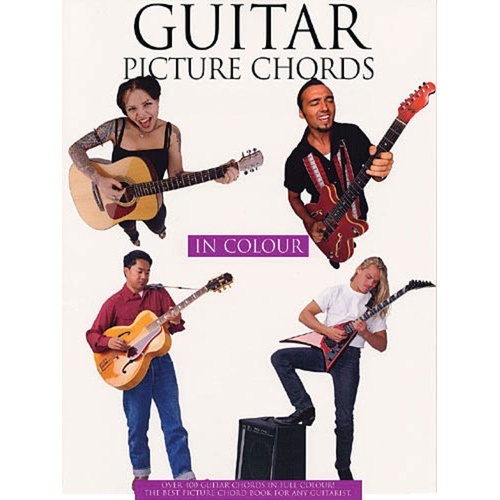 Guitar Picture Chords in Colour by Music Sales America, 56 Pages