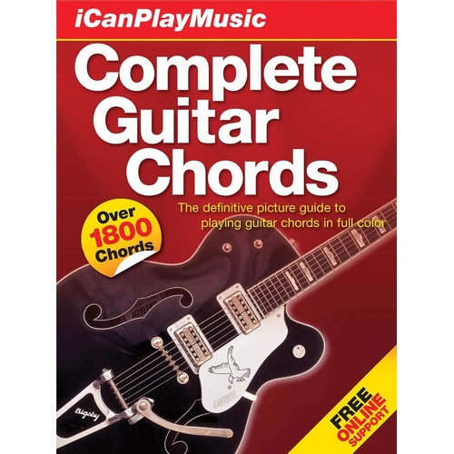 I Can Play Music Complete Guitar Chords (Hardcover Book)