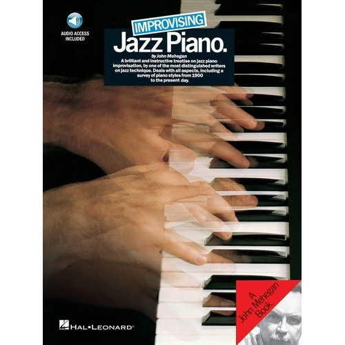 Improvising Jazz Piano Book by John Mehegan, Hal Leonard, 104 Pages