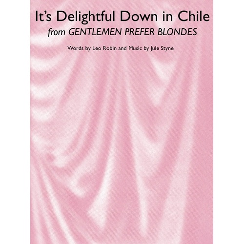 Its Delightful Down In Chile PVG Single Sheet