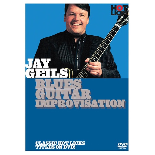 Jay Geils - Blues Guitar Improvisation DVD (DVD Only)