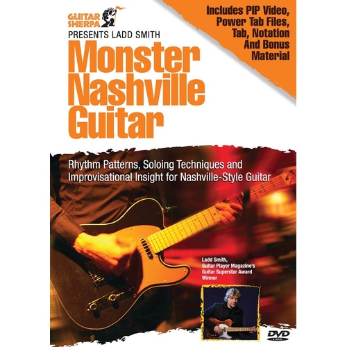 Ladd Smith Monster Nashville Guitar DVD 