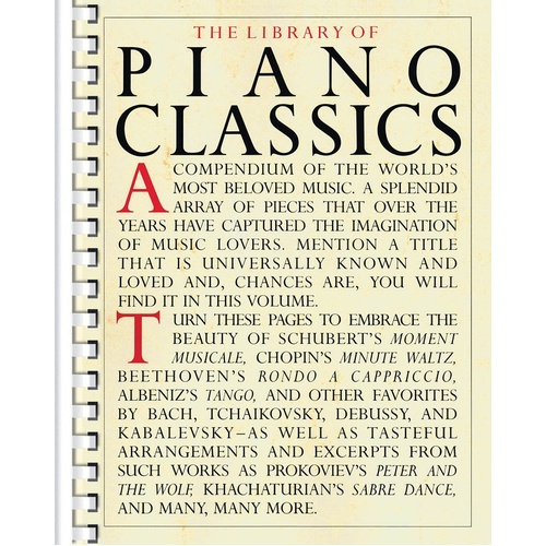 Library Of Piano Classics (Sub)