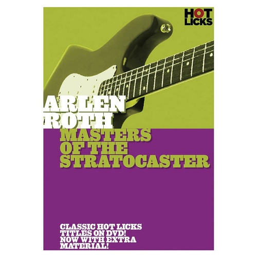 Arlen Roth - Masters Of The Stratocaster DVD