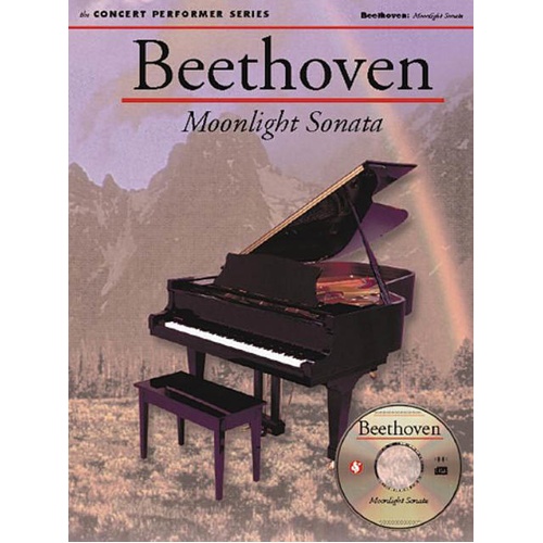 Beethoven - Moonlight Sonata Concert Performer Book/CD