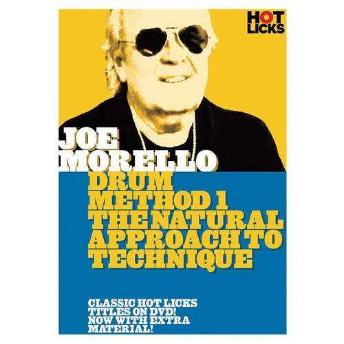 Morello - Drum Method 1 Natural Approach Tech DVD (DVD Only)