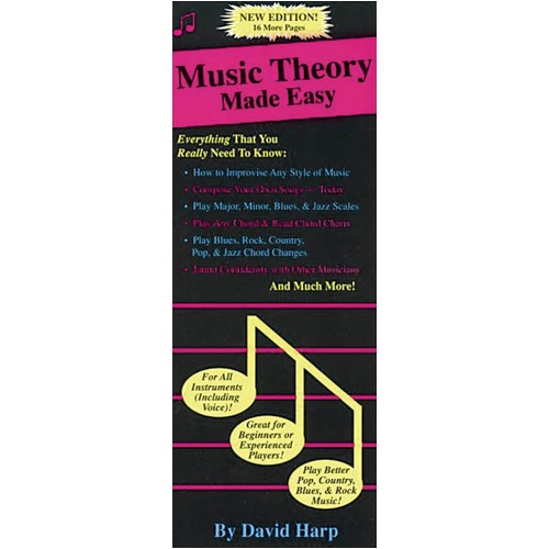 Music Theory Made Easy (Softcover Book)