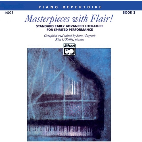 Masterpieces With Flair! Book 3 CD