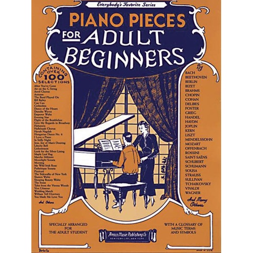 Piano Pieces For Adult Beginners Efs251 (Softcover Book)