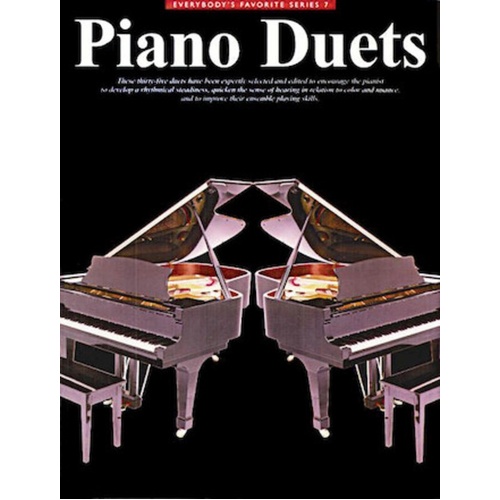 Everybodys Favorite Piano Duets Efs7