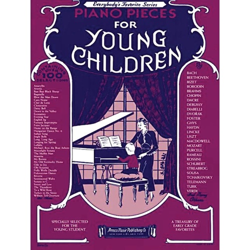 Piano Pieces For Young Children Efs252 (Softcover Book)