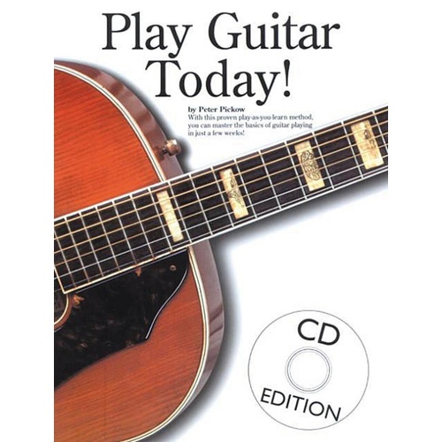 Play Guitar Today! Book/CD (Softcover Book/CD)