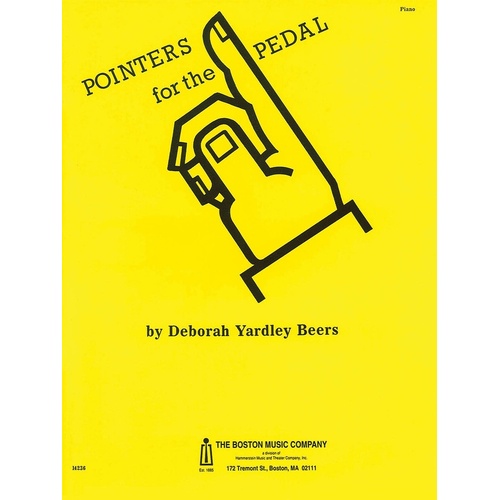 Beers - Pointers For The Pedal Piano (Softcover Book)