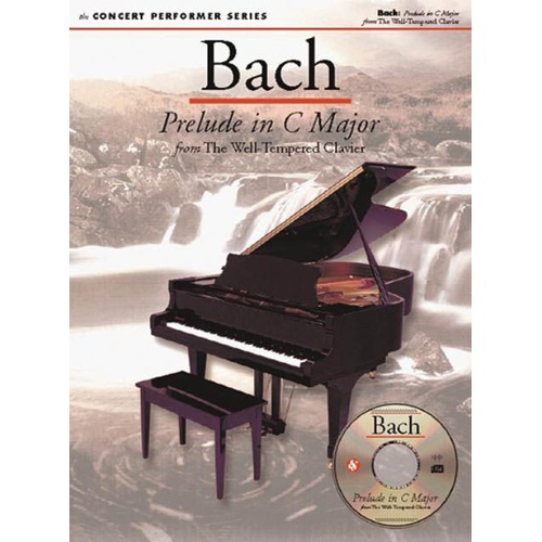 Bach - Prelude In C Major Concert Performer Book/CD