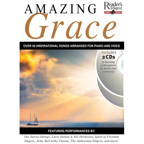 Amazing Grace Readers Digest Piano Library (Softcover Book/CD)