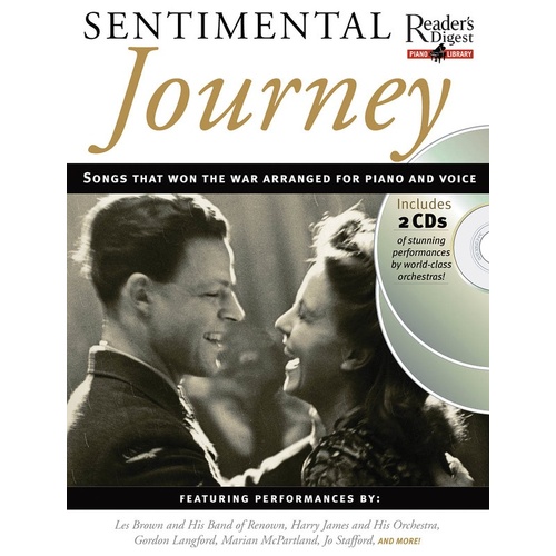 Sentimental Journey Readers Digest Piano Library (Softcover Book/CD)