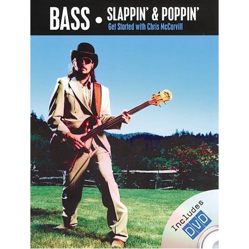 Bass Slappin and Poppin Get Started Book/DVD (Softcover Book/DVD)