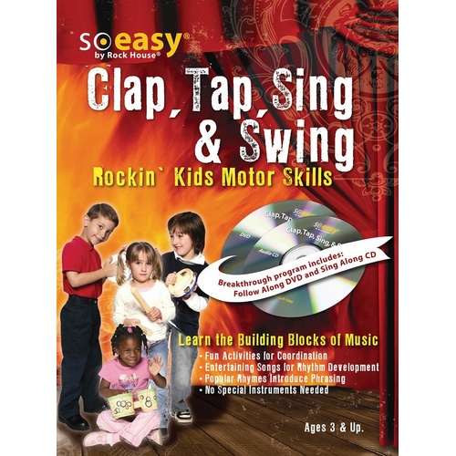 Clap Tap Sing & Swing Book/CD/Dvd