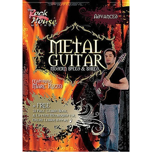 Metal Guitar Modern Speed & Shred Level 2 DVD by Marc Rizzo