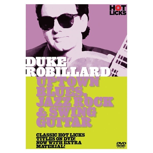 Robillard - Uptown Blues Jazz Rock & Swing Guitar DVD