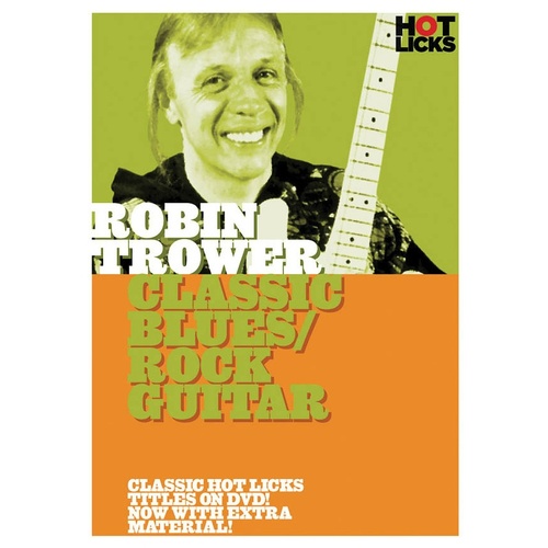 Robin Trower - Classic Blues/Rock Guitar DVD (DVD Only)
