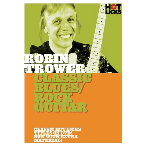 Robin Trower - Classic Blues/Rock Guitar DVD (DVD Only)