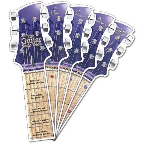 Rock Guitar Scale Deck TAB 