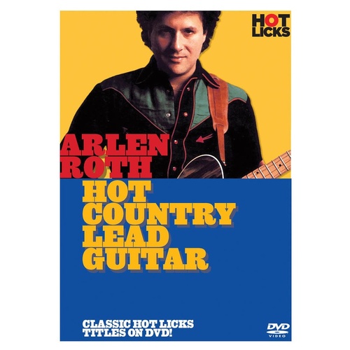 Arlen Roth - Hot Country Lead Guitar DVD (DVD Only)