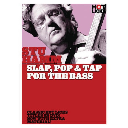 Stu Hamm - Slap, Pop and Tap For The Bass DVD (DVD Only)