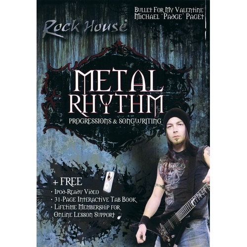 Metal Rhythm Feat Michael Paget DVD (DVD Only)