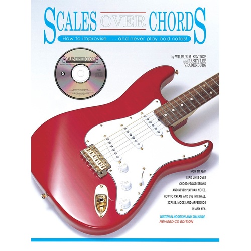 Scales Over Chords Guitar TAB Book/CD (Softcover Book/CD)