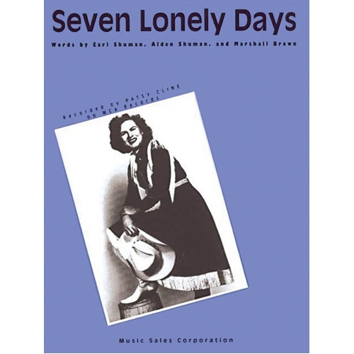 Patsy Kline - Seven Lonely Days PVG Single Sheet