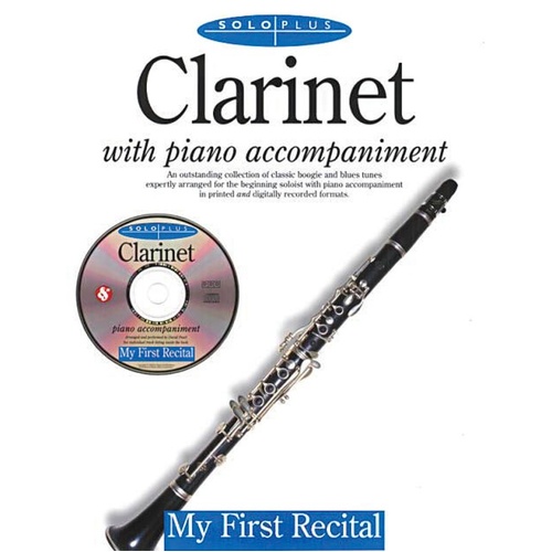 Solo Plus - My First Recital For Clarinet Book/CD (Softcover Book/CD)