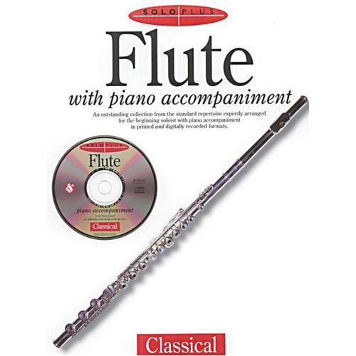 Solo Plus - Classical For Flute Book/CD (Softcover Book/CD)