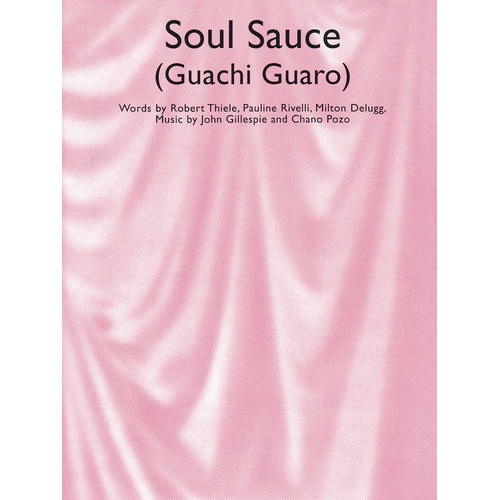 Soul Sauce (Guachi Guaro) PVG Single Sheet