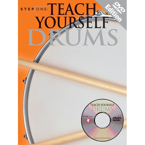 Step One Teach Yourself Drums Book/DVD (Softcover Book/DVD)