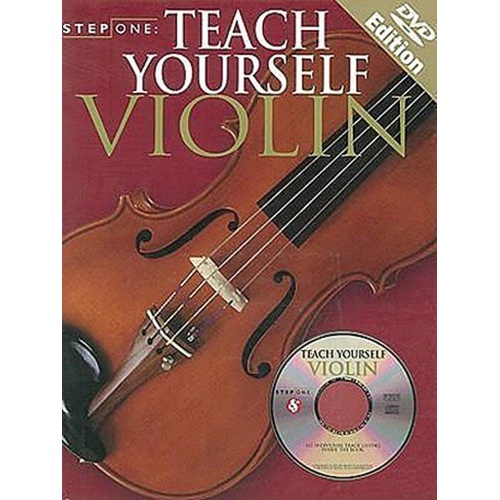 Step One Teach Yourself Violin Book and DVD Set