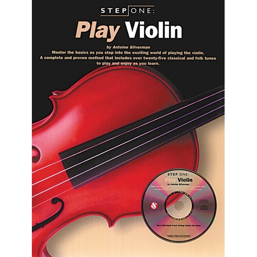 Step One Play Violin Book/CD (Softcover Book/CD)